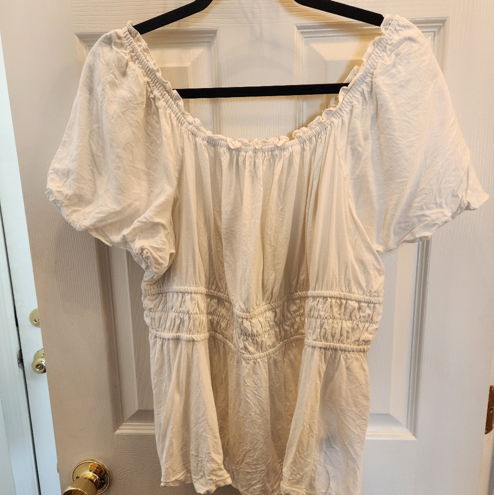 Torrid puff sleeve blouse